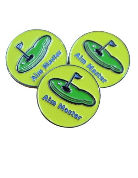 Aim Master Ball Marker Pack of 3