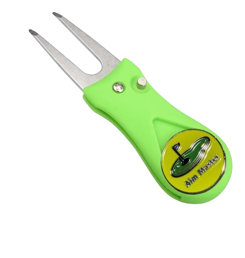 Ball Mark Divot Repair Tool by Aim Master Golf.  ~Fix Your Ball Marks~