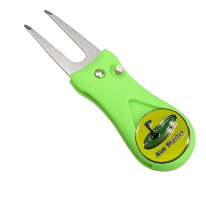 Ball Mark Divot Repair Tool by Aim Master Golf.  ~Fix Your Ball Marks~