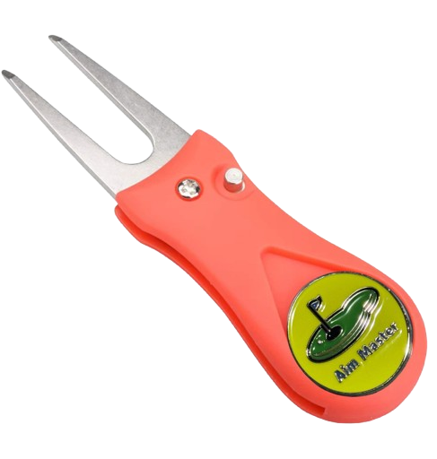 Ball Mark Divot Repair Tool by Aim Master Golf.  ~Fix Your Ball Marks~