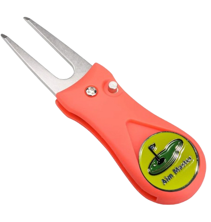 Ball Mark Divot Repair Tool by Aim Master Golf.  ~Fix Your Ball Marks~