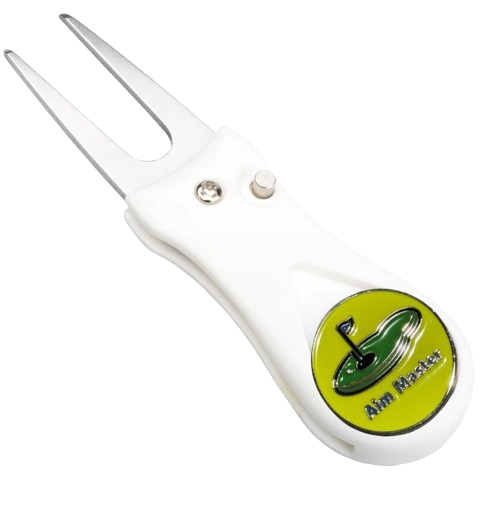 Ball Mark Divot Repair Tool by Aim Master Golf.  ~Fix Your Ball Marks~