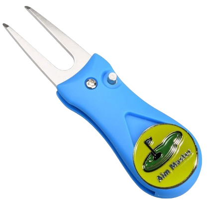 Ball Mark Divot Repair Tool by Aim Master Golf.  ~Fix Your Ball Marks~